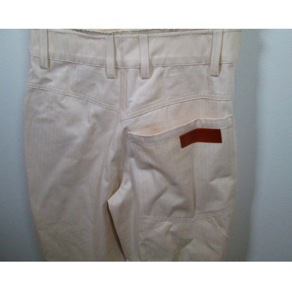 Rivet Utility‎ Jumpsuit Coveralls Size X-Small Ivory New Yorker Short Sleeve - Picture 10 of 12